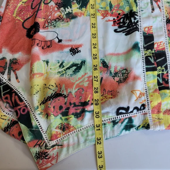 Melissa McCarthy x Seven7 Multicolor Button Down Shirt - Picture 4 of 8